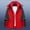 Red, variant on Royisotas Mens Zip Up Jackets Coats Big and Tall Hooded Hiking Long Sleeve jacket for Men Winter