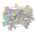thumbnail image 1 of 200 Pcs Multicolored Quilting Pins, Butterfly Shaped Head Pins For Diy Jewelry, Sewing And Crafts, 1 of 5