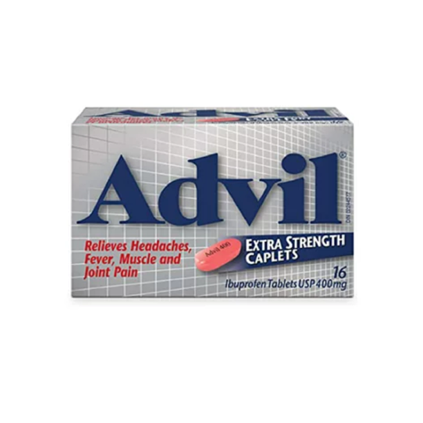 Advil Extra Strength 16 Caplets (400mg Each)