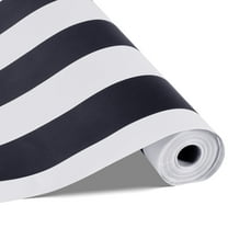 VEVOR Peel and Stick Wallpaper, 17.7 x 590.5 inch Contact Paper Black White Modern Geometric Waterpoof Self Adhesive, Easy to Clean Wall Decorative Vinyl Roll for Bedroom Kitchen Bathroom Office