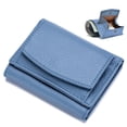 thumbnail image 1 of Card Holder Organizer Pocket Mini Wallet, Preliminary Wallet, Unisex Anti-Credit Card Fraud Folding Mini Wallet for Women (Blue), 1 of 5