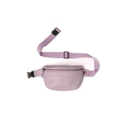 Kibou Mini Vegan Leather Premium Fanny Pack Diaper Bag - LILAC
