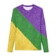 thumbnail image 5 of Camisetas de Manga Larga Linda con Cuello Redondo Impreso, Camisetas de Manga Larga Casual para las Mujeres Suave Estirable Primavera Otoño Uso Diario, 5 of 5