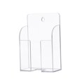 thumbnail image 2 of Remote Control Holder Wall Mount Bedside Shelf Acrylic with Charging Holes, Box Organizer Racks Bracket Phone Holder Stand for Couch Bed Home, 2 of 9