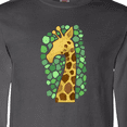 thumbnail image 4 of Inktastic Giraffe Silhouette Long Sleeve T-Shirt, 4 of 5