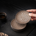 thumbnail image 2 of Beverage Coaster - Personalized Exquisite Ceramic Coasters,(Vintage), 2 of 6
