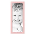 thumbnail image 2 of ArtToFrames 10" x 26" Pink Picture Frame, 10x26 inch Pink Wood Poster Frame (WOM-4120),  Pack, 2 of 7