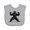AC-Heather Grey, variant on Inktastic Karate Martial Arts Mma Funny Bear Boys Baby Bib