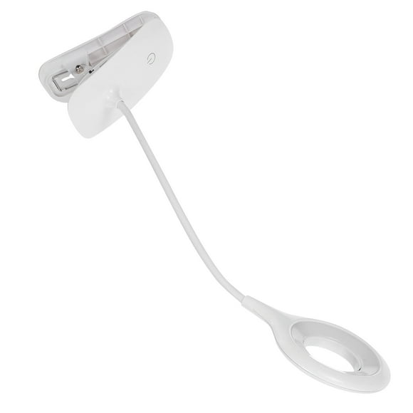 CTIRCHIU LED Clamp Lamp Eye-caring Table Lamp Plastic 1Pcs for Students