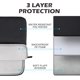 thumbnail image 3 of Funda protectora para portátil de 14 pulgadas, compatible con Chromebooks de 14 pulgadas, poliéster impermeable., 3 of 4