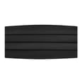 thumbnail image 1 of TOPTIE Men's Black Satin Cummerbund-Black, 1 of 8