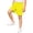 Yellow@GC@, variant on CONZONE Boys Workout Shorts Baggy Fitness Running Shorts for Kids Elastic Waist Solid Color Football Shorts With Pocket