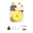 thumbnail image 2 of Juego de torno eléctrico de alfarería para niños, Kit completo de alfarería DIY, arte infantil, delantal con forma de mascota de dibujos animados,, 2 of 8