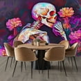 thumbnail image 3 of Prxcm Peel and Stick Canvas Wallpaper Halloween Art Wall Mural Decor Self Adhesive and Removable 69"x98", 3 of 5