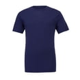 thumbnail image 1 of BELLA+CANVAS T-Shirt Unisexe Col Rond Triblend Manches Courtes, 2TG, Triblend Marine, 1 of 3
