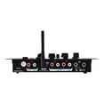 thumbnail image 3 of Pyle PMX7BU 3 Channel Bluetooth DJ Sound Board Mixer System with Mic Talkover, 3 of 9
