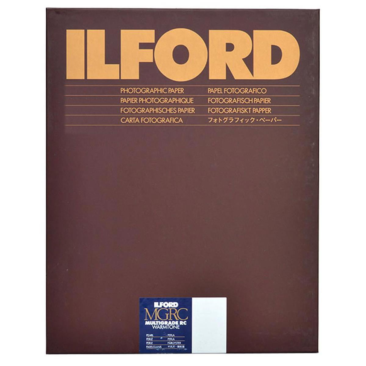Ilford Multigrade RC Warmtone VC B & W Enlarging Paper - 8x10 -25 Sheets - Pearl Surface