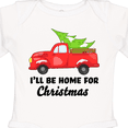 thumbnail image 4 of Inktastic I'll Be Home for Christmas Truck with Tree Boys or Girls Long Sleeve Baby Bodysuit, 4 of 5