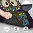 thumbnail image 3 of Gaeub Boho Owl Print 4 Pieces Car Floor Mats Car,Universal Car Carpet Mats,Fit for SUV, Vans, Sedans,Trucks, 3 of 6