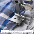 thumbnail image 3 of 2Pcs Piping Sewing Machine Presser Foot, Gathering Pleated/Shirring Presser Foot P5W for Industrial Sewing Machine, 3 of 7
