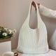 thumbnail image 5 of Bolso de crochet para mujer, ligero, con asa superior, para vacaciones en la playa., 5 of 9