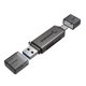 thumbnail image 1 of Lector de tarjetas OTG USB 3.0 y USB tipo C SABRENT Lector de tarjetas, 1 of 2