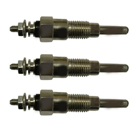 3284128M1-71.12 Qty 3: Glow Plug
 Fits John Deere 15 2210 3375 375 4010 4100