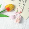 thumbnail image 5 of Nuevo Labubu llavero colgante Kawaii dibujos animados lindo teléfono cadena Linda muñeca mochila colgante regalos, 5 of 5