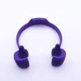 thumbnail image 2 of Soporte de teléfono con pulgar hacia arriba para tabletas, lectores electrónicos y teléfonos inteligentes - Paquete de 3 - Púrpura, naranja, blanco XianweiShao 8390615129466, 2 of 5