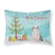 thumbnail image 1 of ""Caroline'S Treasures Odis Odessa Domestic Ideal Dog Christmas Tree Fabric Fundas De Almohada Estándar Multicolor"", 1 of 1
