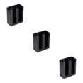 thumbnail image 2 of kurtrusly 2 Compartments Cup Organiser For Efficient Cup Organization Convenient And Practical ABS Stylish black 3Set, 2 of 6
