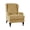 beige, variant on AIGIA Wingback Chair Covers 2 Piece Wing Chair Slipcover Stretch Slipcovers for Wing Chair Cover Jacquard Fabric with Elastic Bottom