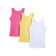 thumbnail image 6 of Wonder Nation Girls Ribbed Tank Tops, 6-Pack, Sizes 4-18 & Plus, 6 of 9