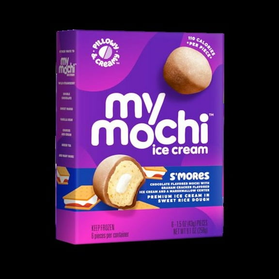 My Mochi Smores Ice Cream, 9.1 Ounce -- 12 per case