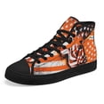 thumbnail image 6 of Multiple Sclerosis Awareness High Top Canvas Shoes Sneakers Black Size 7, 6 of 7