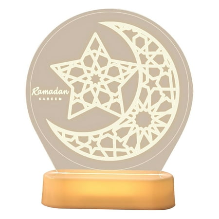 

Weerihhol Decorative Lights Eid Decorations Wooden Moon Lights Tabletop Choir Ornament Sparkly Ornament Christmas Decorations Trees Cute Ornament Set Matrix Ornament Keepsake Christmas Ornament