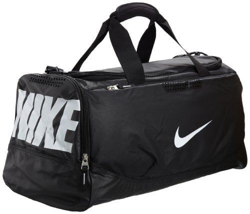 New Nike Training Max Medium Duffel Bag Black/Black/White - Walmart.com