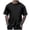 Black, variant on Male Spring and Autumn All Print Short Sleeve Round Neck T Shirt Floral Fashion Trend Bottoming Shirt Pack of Men Shirts Pack of Mens Shirts Mans Shirts Tee Shirts Tuxedo Shirts Men