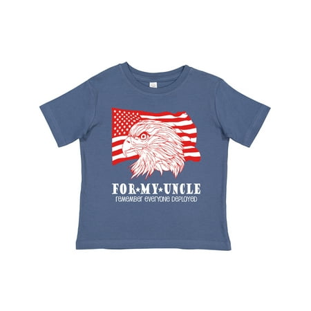 

Inktastic Military Deployment Uncle Gift Toddler Boy or Toddler Girl T-Shirt
