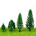thumbnail image 4 of Bgsha Mini Model Trees Mixed Miniature Trees Model Train Scenery Trees Model Railroad Scenery Diorama Supplies for DIY Scenery Landscape 50PCS, 4 of 9