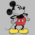thumbnail image 2 of Mens Mickey & Friends Classic Mickey Distressed T Shirt, 2 of 3