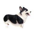thumbnail image 1 of Figura de perro Corgi, juguete decorativo, mini juguetes educativos, esculturas, juguete de animales pequeños para regalos de fiesta, regalo de fiesta negro, 1 of 10