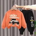 thumbnail image 2 of xaweyi Toddler Baby Boy Clothes Fall Winter Long Sleeve Sweatshirt Pants 2pc for 12M 18M 2T 3T Boy Outfits,Sizes 7-8 Years, 2 of 6
