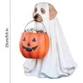 thumbnail image 2 of Support de Bol à Collations Citrouille Halloween, Support de Bol à Bonbons Fantôme Chien Taille Réelle, Plat à Collations, Grand Bol à Bonbons Citrouille Halloween, 2 of 5
