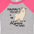 thumbnail image 4 of Inktastic Mawmaw's You Say Alpaca My Bags Boys or Girls Baby Bodysuit, 4 of 5