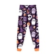 thumbnail image 6 of Leey-World Toddler Pajamas Toddler Boys Girls Pajamas Snug Fit Halloween Graphic Long Sleeve Top and Pants 2 Piece Pjs Set, 6 of 9
