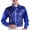 1 Blue, variant on Mens Shirts Long Sleeve Sequin Shirts Regular Fit Luxury Dress Shirt Button up Shiny Formal Shirt Turndown Collar Comfortable Blouse Smart Casual Prom Dance Nightclub Tops
