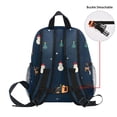thumbnail image 5 of FORMRS School Backpack with Front Zippered Pocket 12" Student Travel Daypack, Christmas Whimsy, 5 of 6