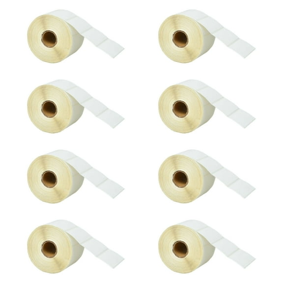 GREENCYCLE 8 Roll (1000 Labels/Roll) Compatible Direct Thermal Paper Label 2.25x1.25'' (2-1/4 x 1-1/4 inch ) 1'' Core Blank Shipping Address Multi-function Labels For Zebra ZP-450 Label Printer