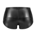 thumbnail image 4 of Afuyipoi Oversized Underwear Boxers Men,Sports Mid Rise Elastic Waistband Breathable Boxers Black 2XL, 4 of 5
